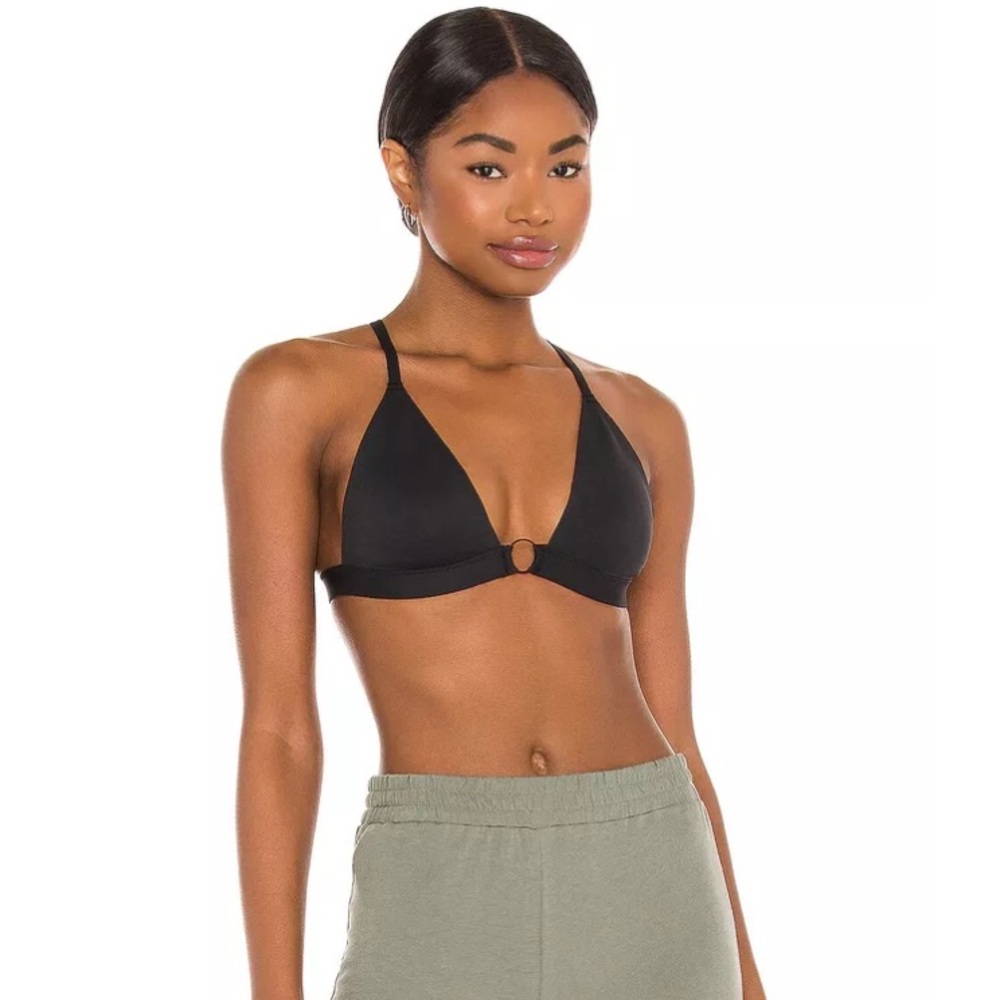 Free People NWT black intimately black bralette